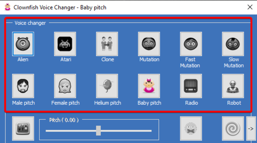 Clownfish voice changer на русском. Clownfish Voice Changer. Войс чейнджер. Программа изменения голоса Fish. Приложение для изменения голоса на ПК.