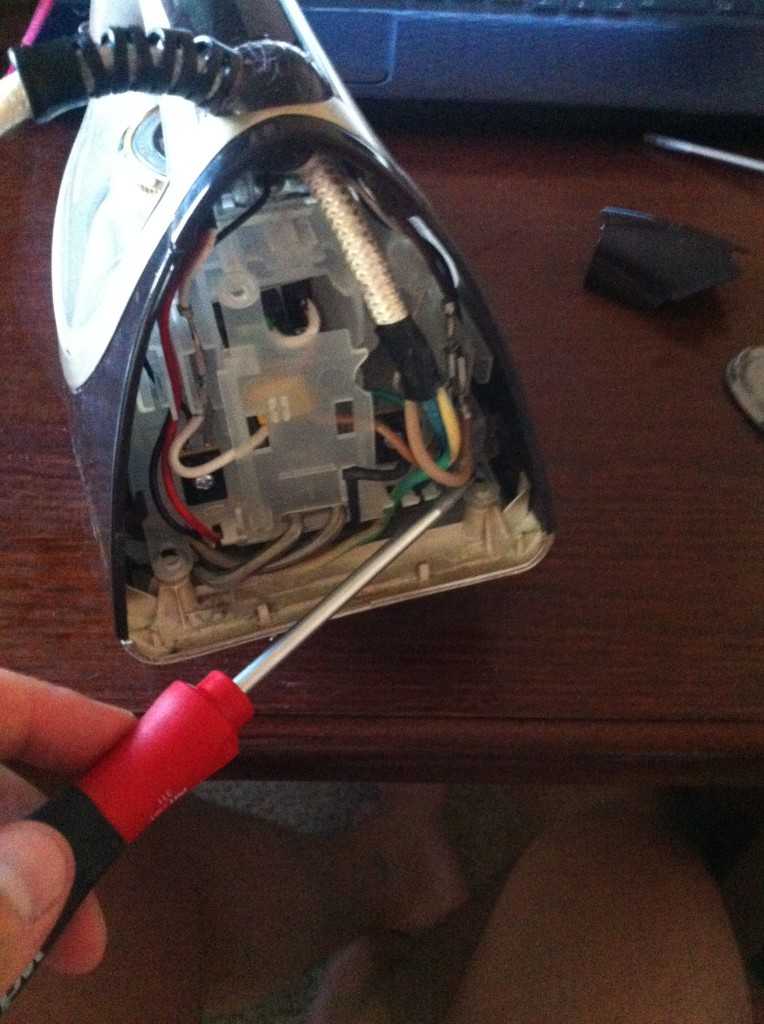 Как разобрать утюг philips azur?