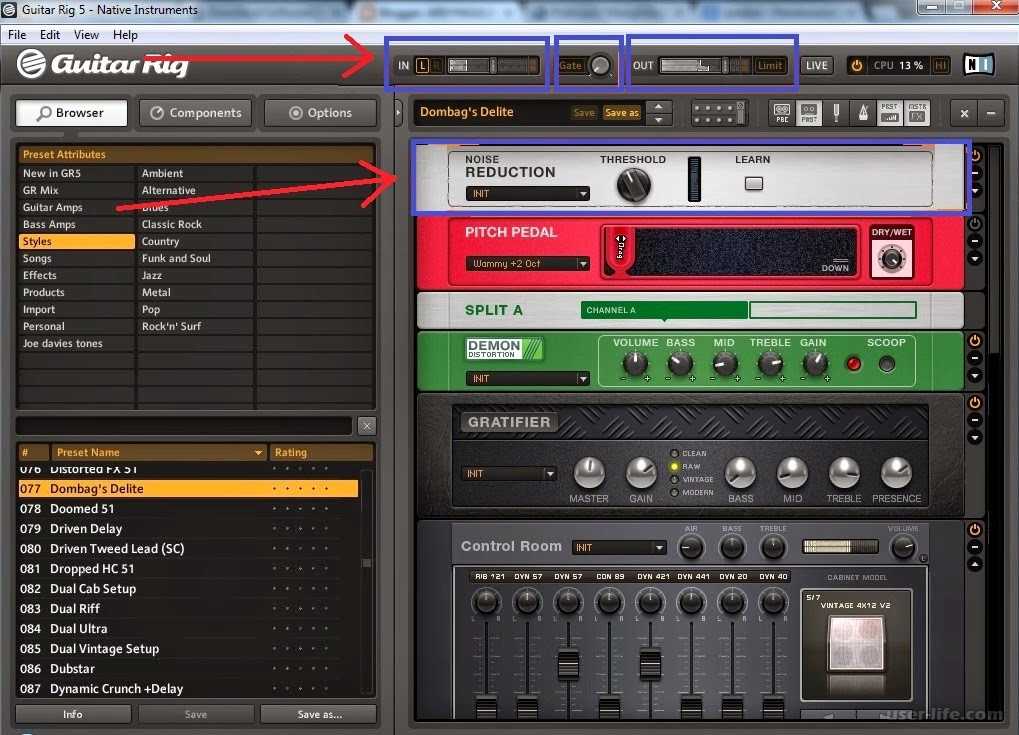 Guitar rig 5.2.2 на русском языке скачать бесплатно win/mac/portable
