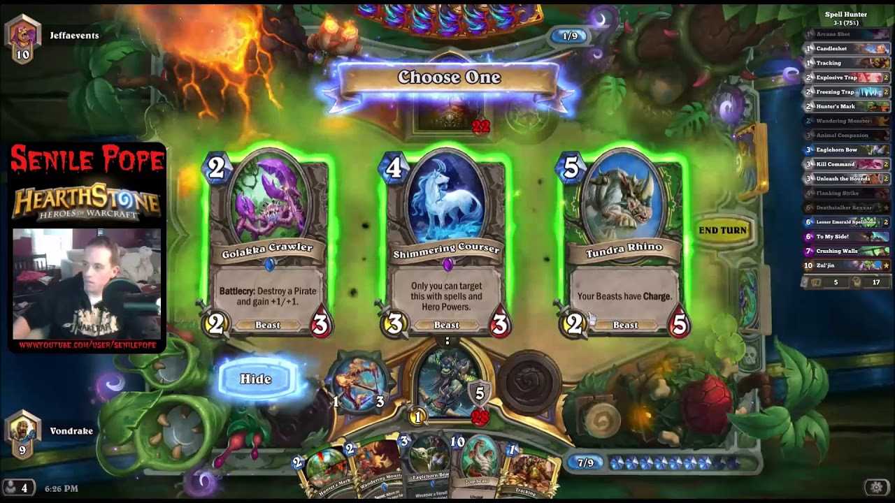 Как включить deck tracker для полей сражений