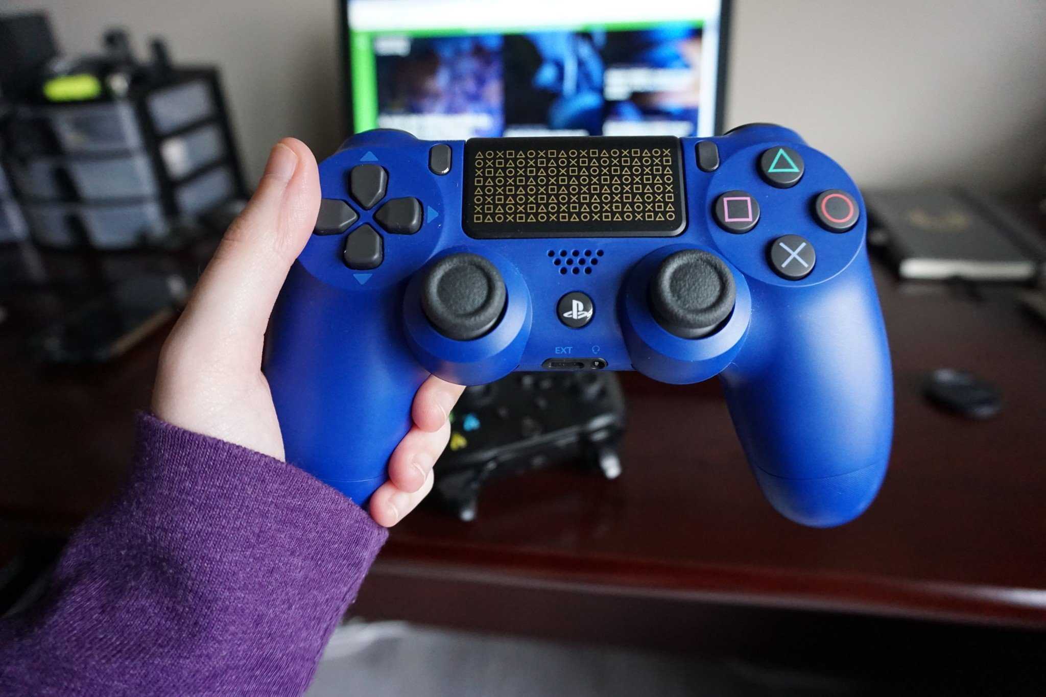 Как заставить геймпад ps4 постоянно вибрировать?