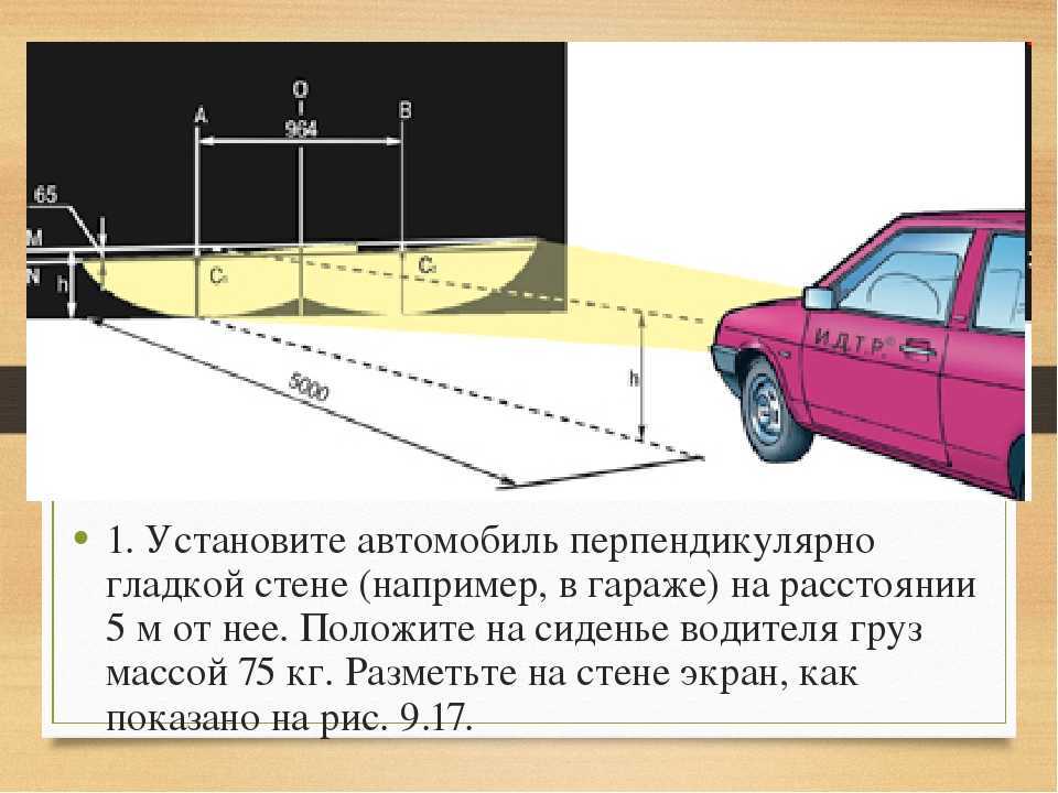 Регулировка фар ваз 2110 своими руками: как отрегулировать фары правильно