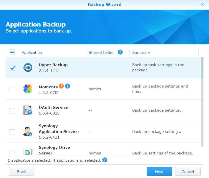 Три способа бэкапа данных в сетевое хранилище synology