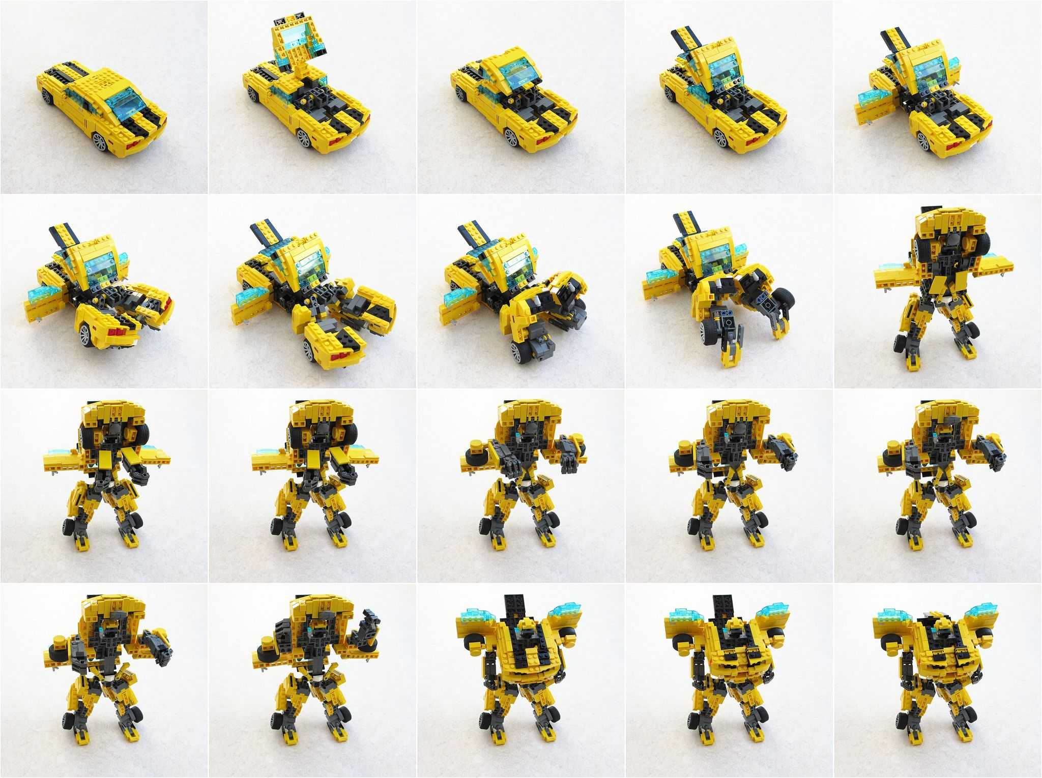 Как собрать bumblebee hasbro: пошаговая инструкция