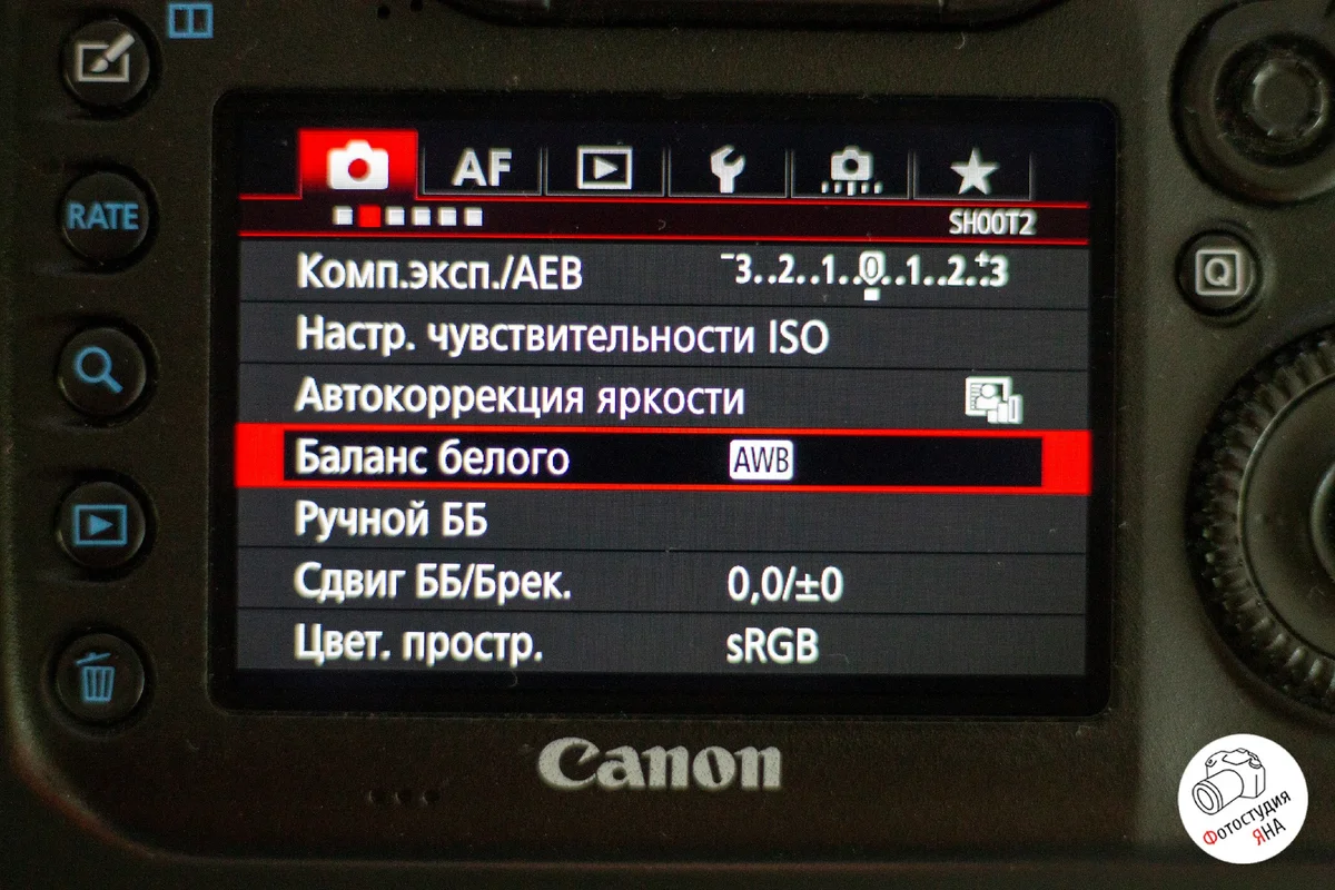 Баланс белого в фотоаппарате: что это такое и как настроить