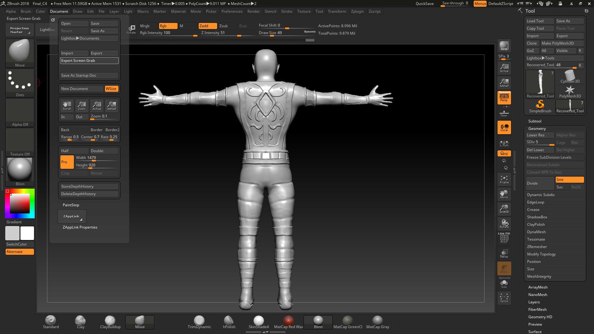 Установка quicksave в zbrush: пошаговая инструкция