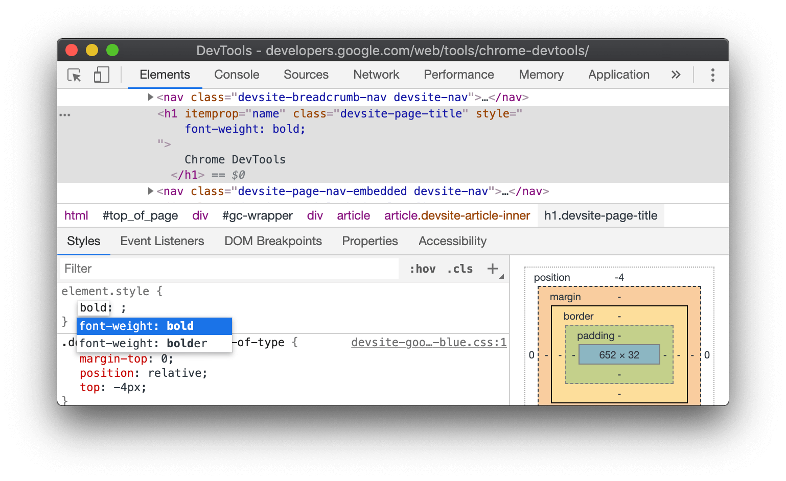 Html style font bold