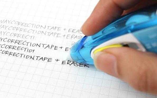Fix your bic wite-out correction tape feed