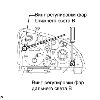 Регулировка направления пучков света фар газель бизнес