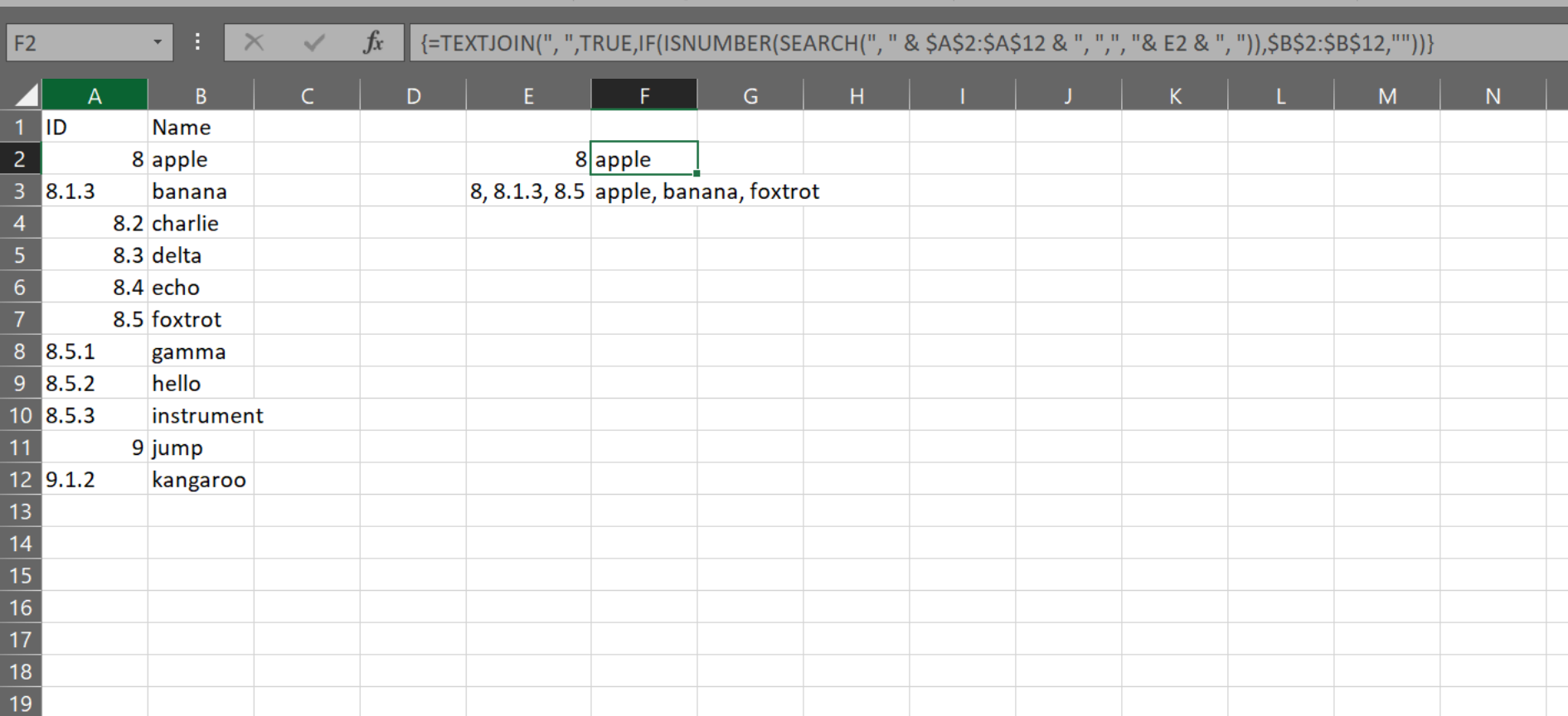 Функция excel isnumber - проверьте, является ли ячейка числом