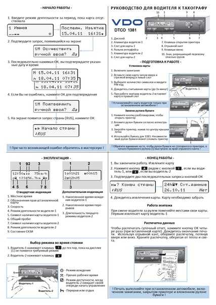 Настройка времени на тахографе Одним из условий корректной работы бортового контролирующего устройства являются точные показания часов Они влияют на