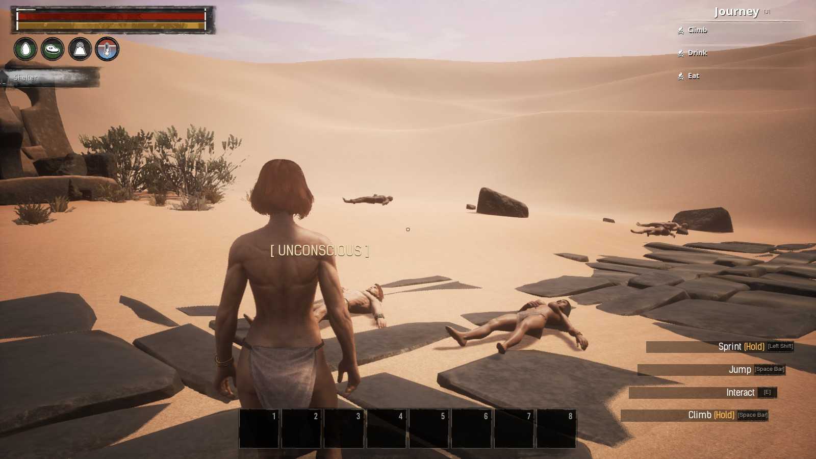 How to get thick leather in conan exiles: creature locations and item drops