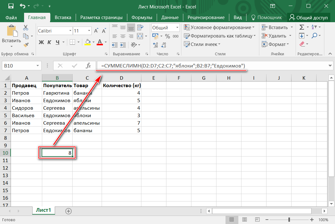 Как сделать условное форматирование в excel