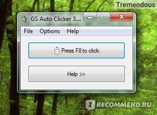 Как настроить gs autoclicker для клавиатуры