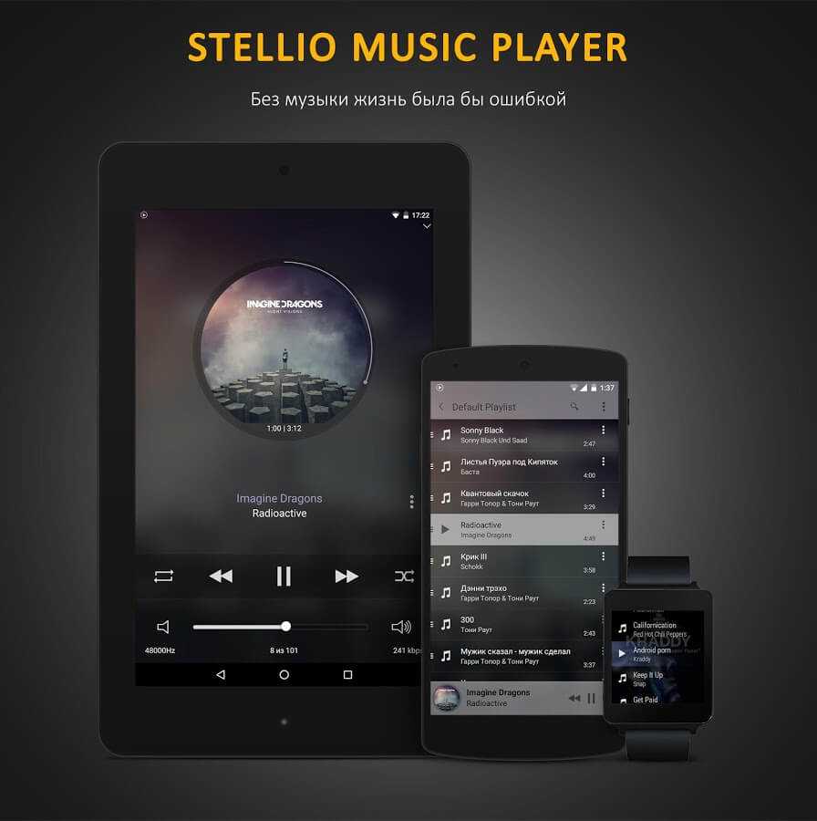 7 лучших бесплатных легких музыкальных плееров для android