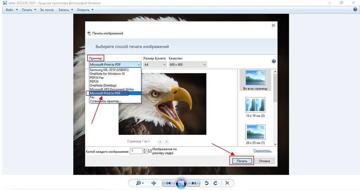 Как создать файл в формате pdf