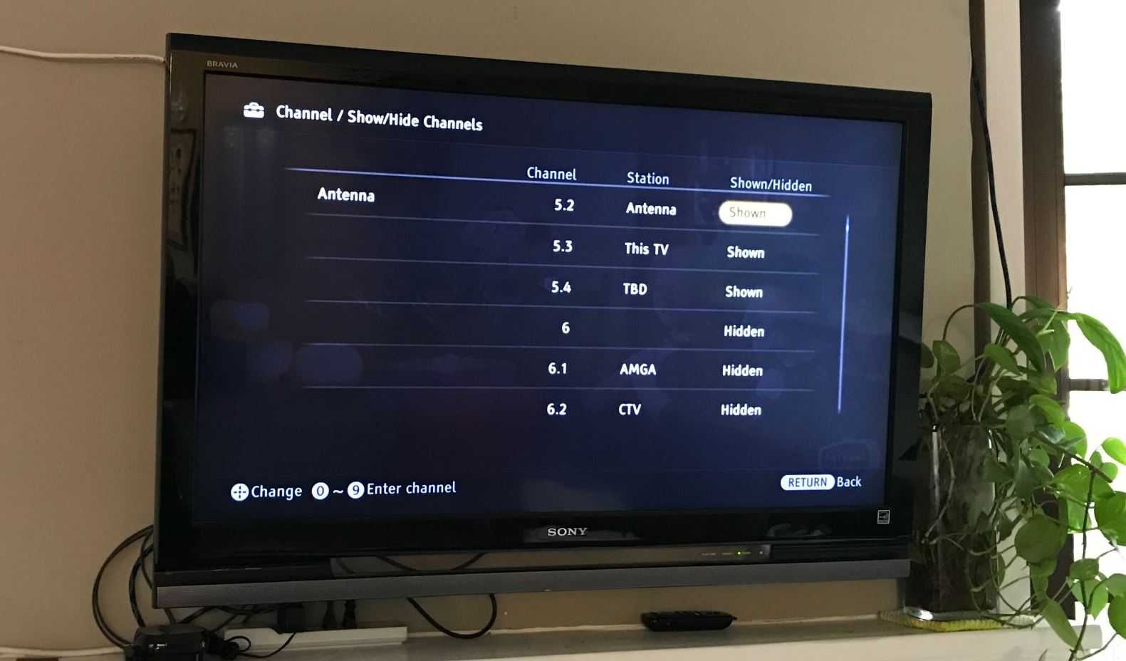 Sony Bravia телевизор параметры