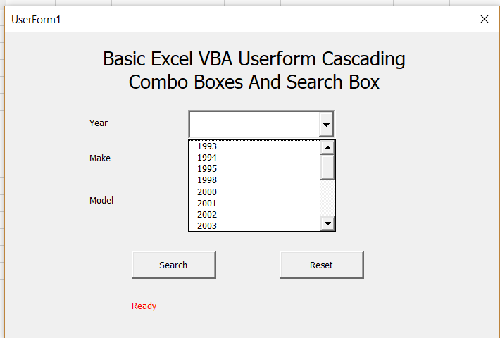 Vba scrollbar как использовать