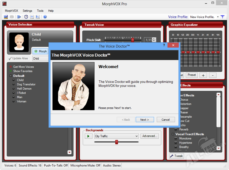Как настроить женский голос в morphvox pro: пошаговая инструкция