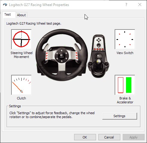 Как настроить logitech momo racing