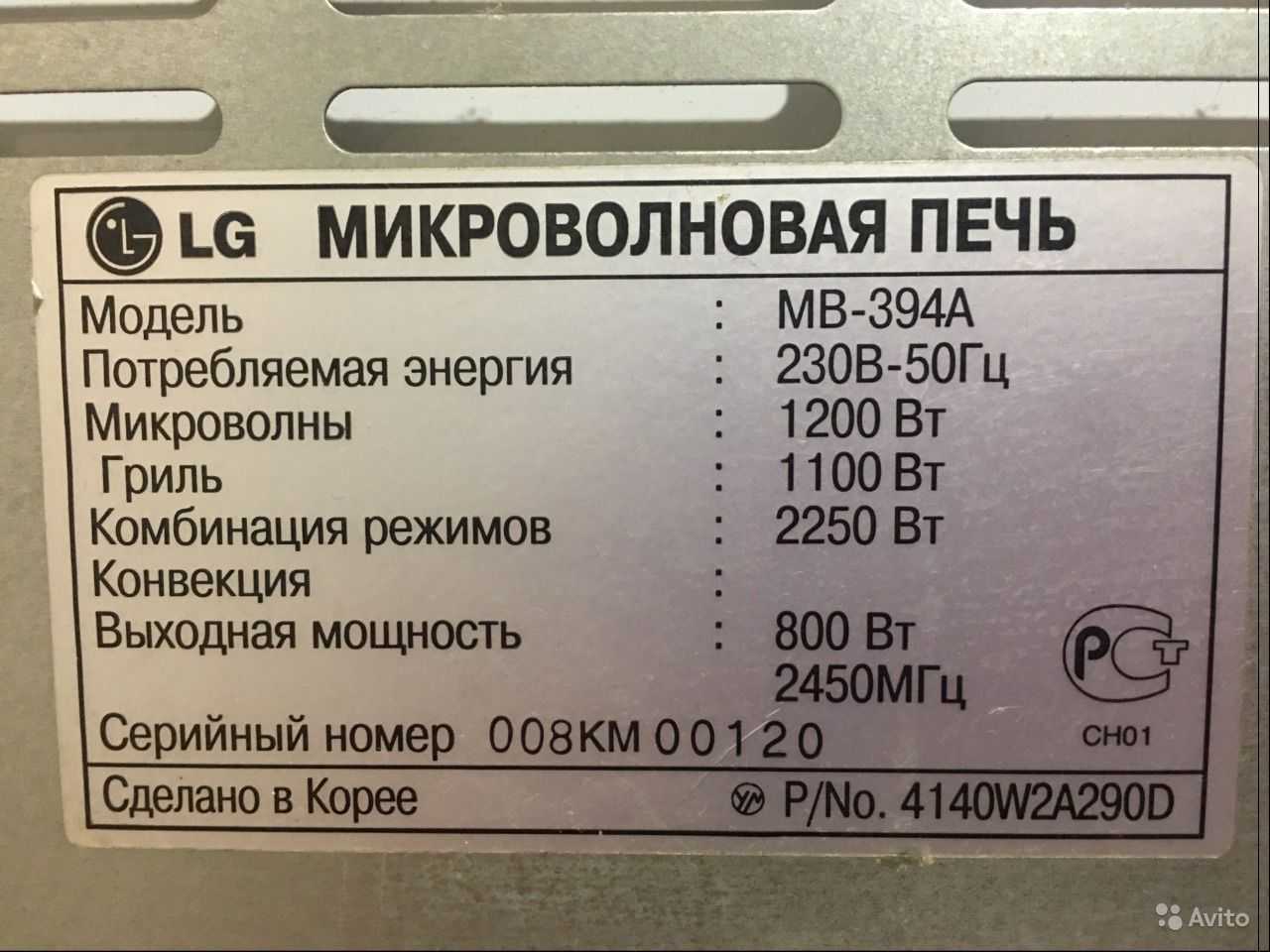 Как определить мощность микроволновки? | слава созидателям