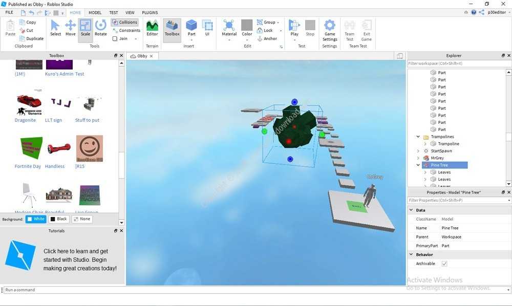 Программирование в роблокс: создаем 3d-игры с нуля