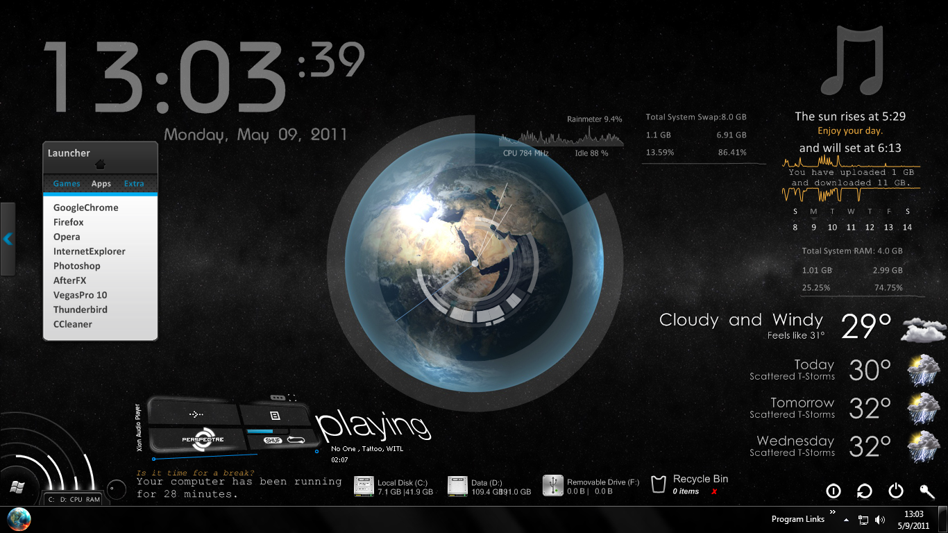 Rainmeter что это за программа?