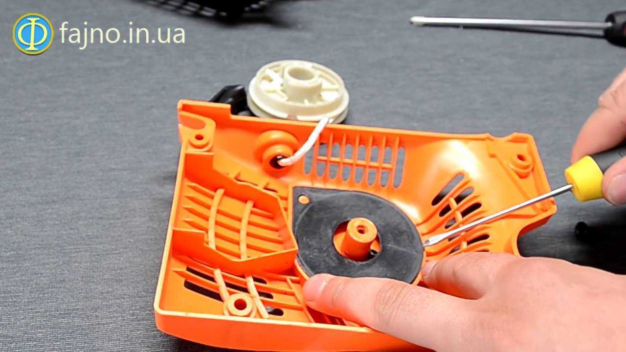 Как правильно завести бензопилу без стартера - инструкция