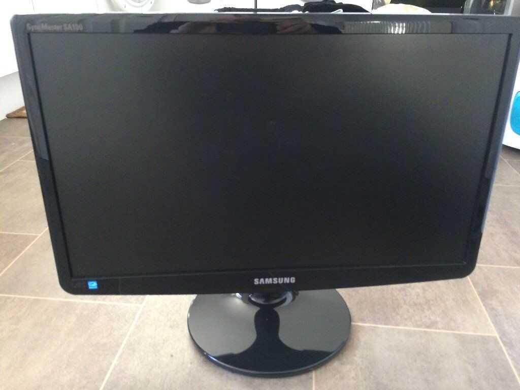 Как настроить монитор samsung syncmaster sa100: пошаговая инструкция