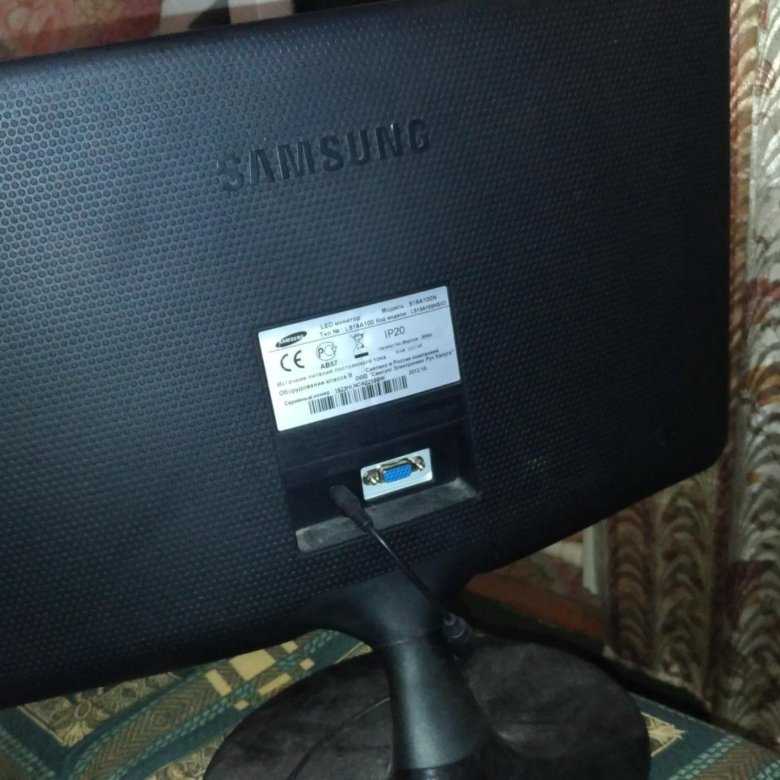 Как настроить монитор samsung syncmaster sa100