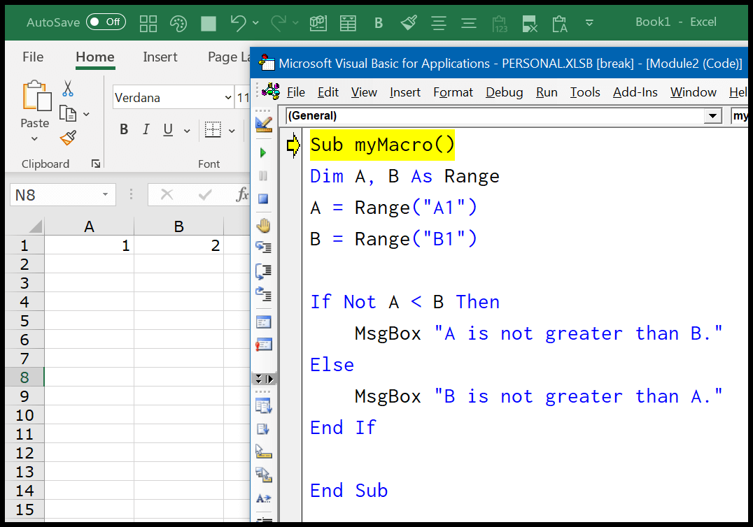 Why #null! occur and how to fix #null! in excel