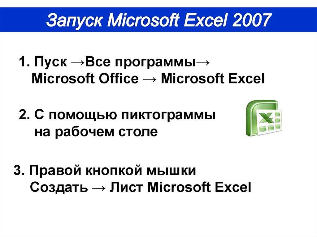Microsoft запустила. Алгоритм запуска программы excel пуск. Как запустить программу Microsoft excel. Запуск программы MS excel 2007.... Способы загрузки MS excel.