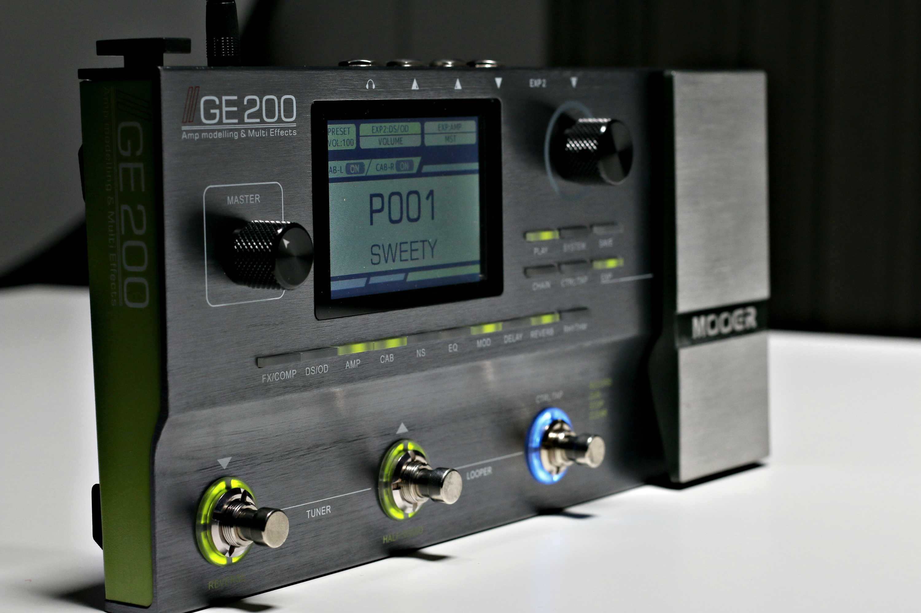 Как включить mooer ge100