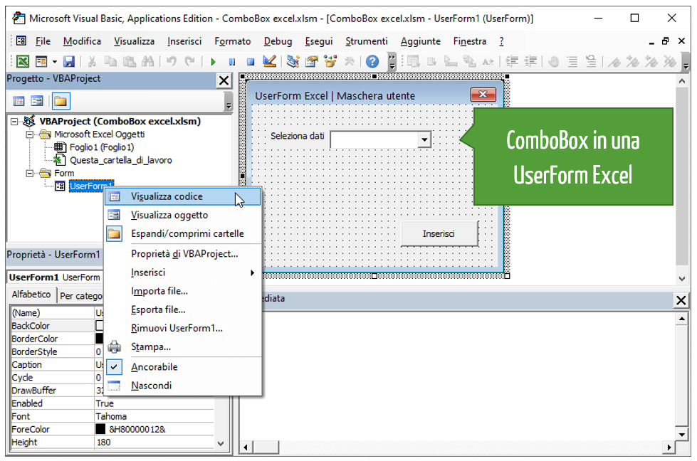 Vba excel. элемент управления combobox (поле со списком)