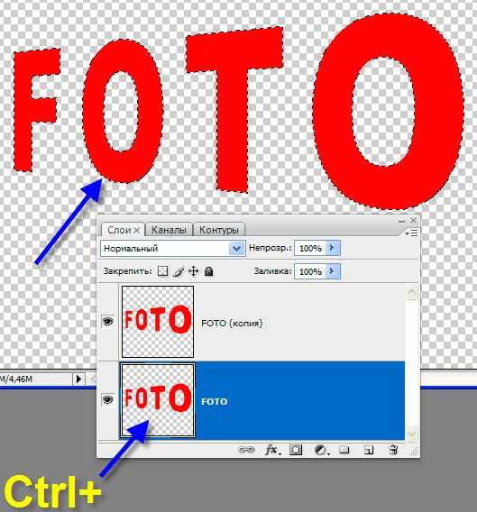 Как придать тексту форму в фотошопе?