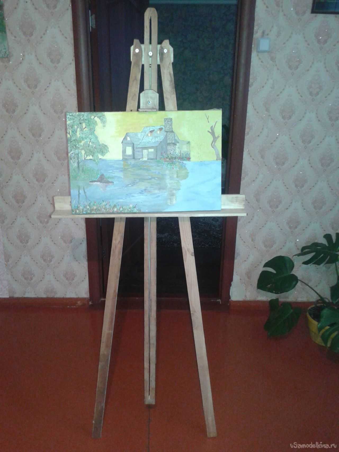 Мольберт настольный своими руками чертежи с размерами