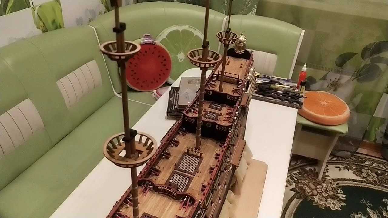 Как собрать корабль повелитель морей