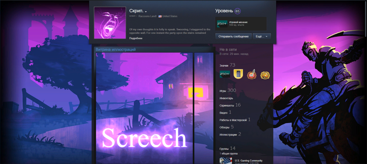 Как поменять оформление профиля в стиме. как настроить профиль в steam: изменение оформления, интерфейса и приватности